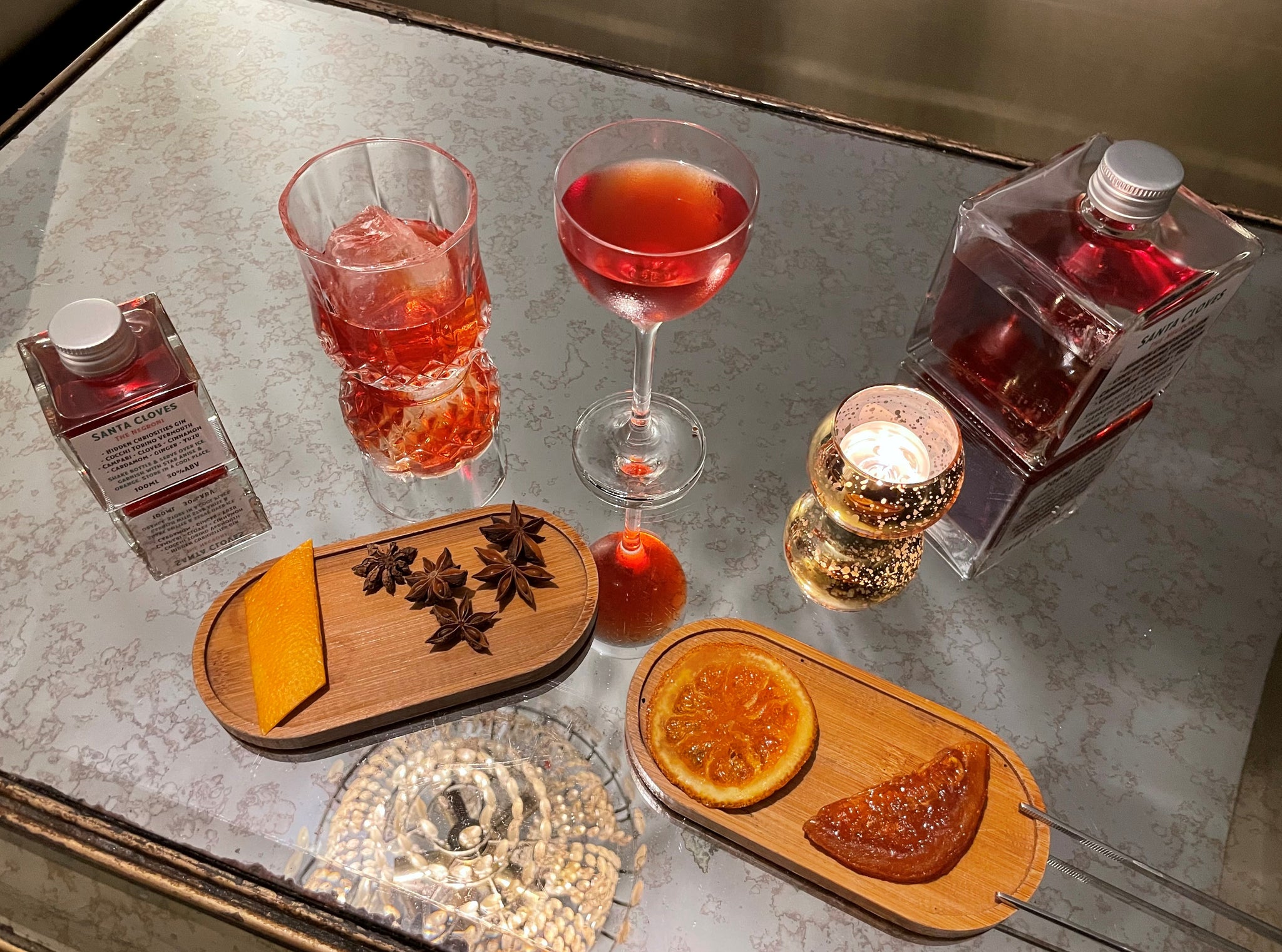 Christmas Cocktails - How to Make Santa Cloves: The Negroni