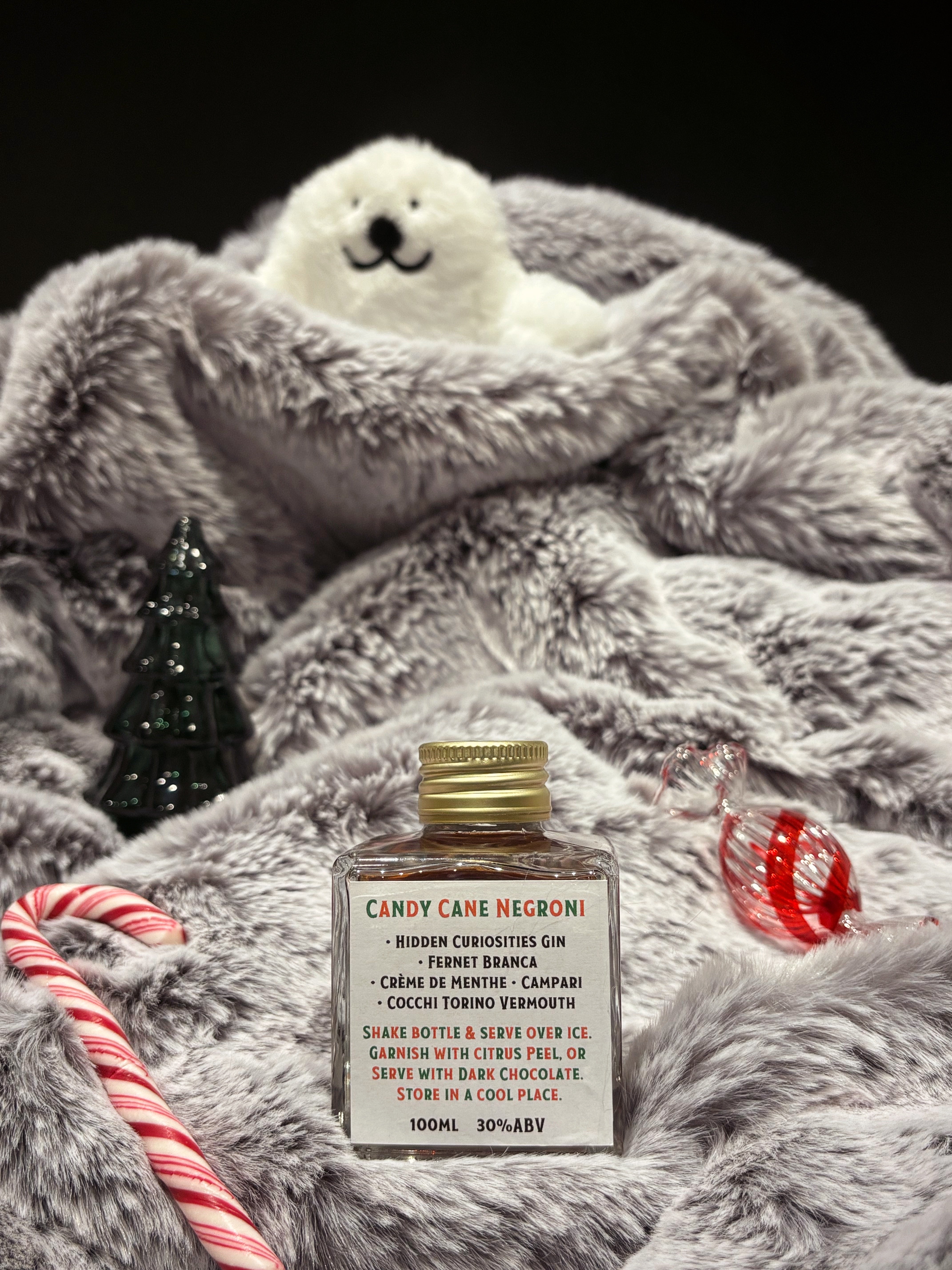 Curious Cocktails: Candy Cane Negroni