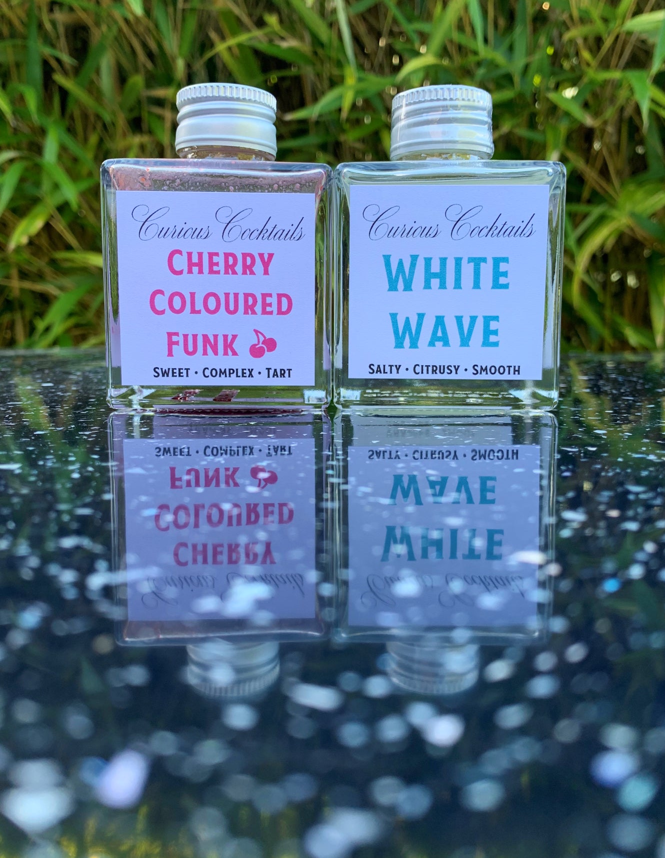 Curious Cocktails: Cherry Seafoam Cocktail Twin Set