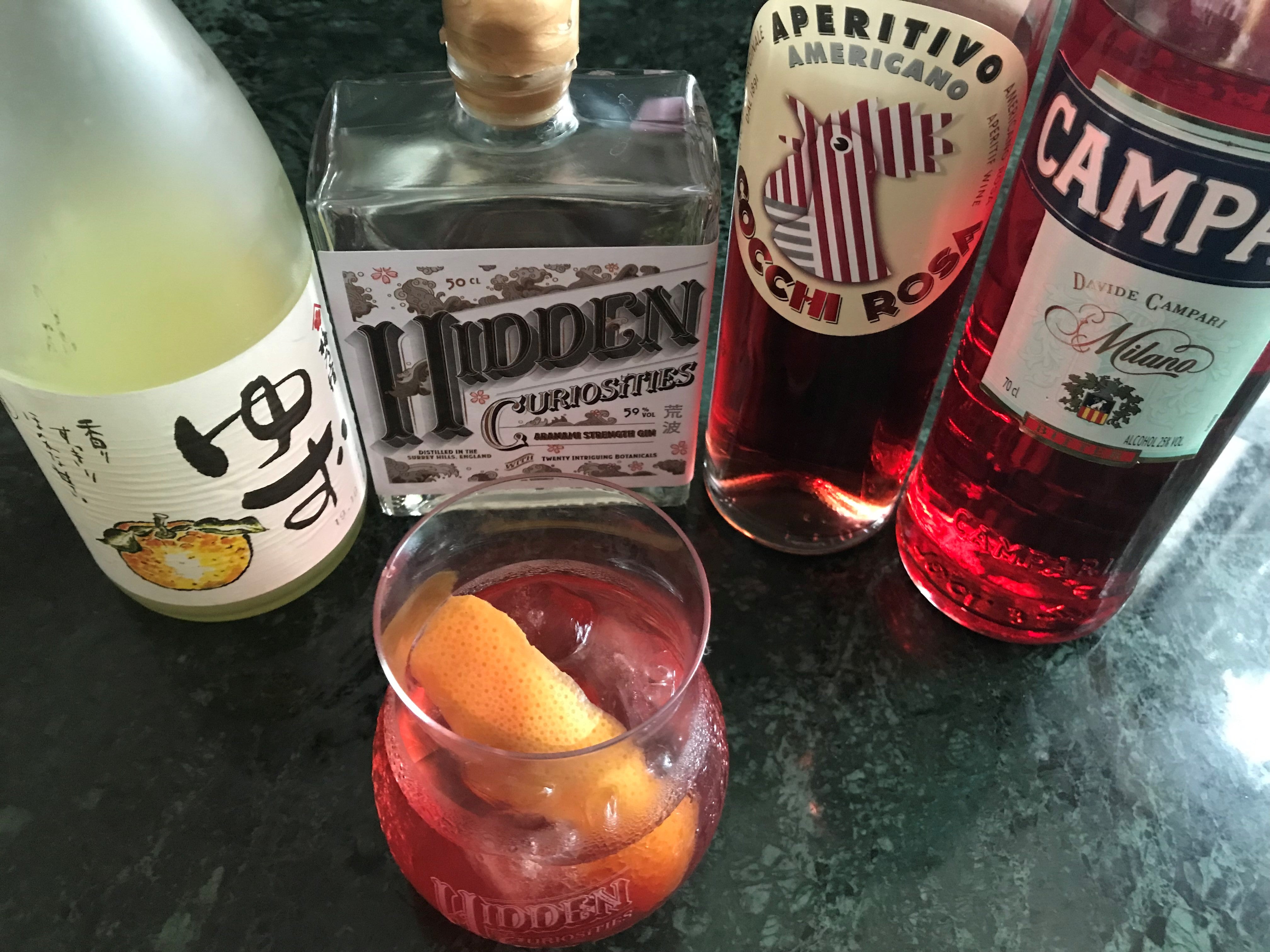 Curious Cocktails: Yuzu Negroni