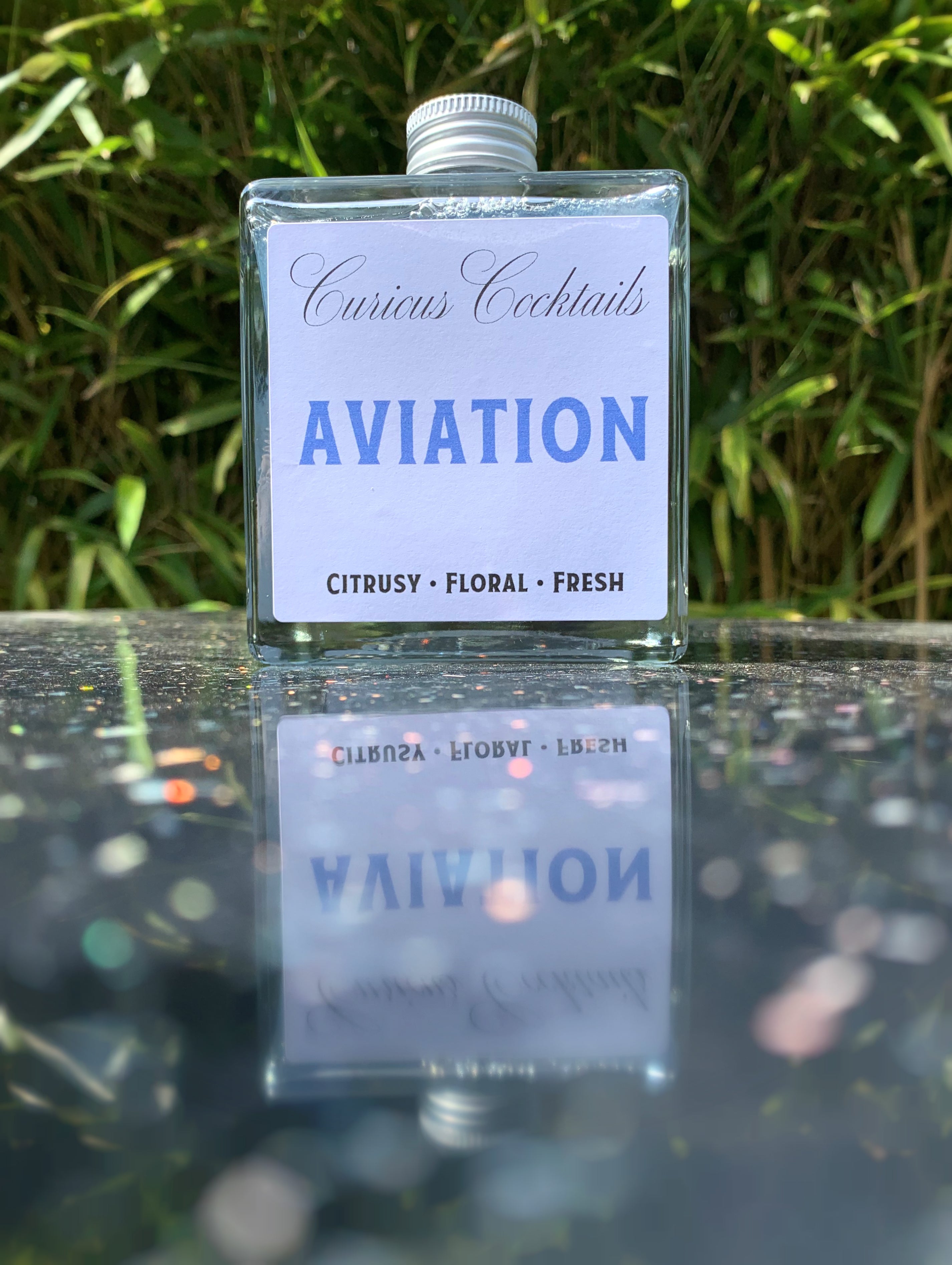 Curious Cocktails: Aviation 500ml Glass Bottle (Save £9)