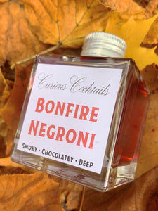 Curious Cocktails: Bonfire Negroni 500ml Refill Pouch (Save £13)