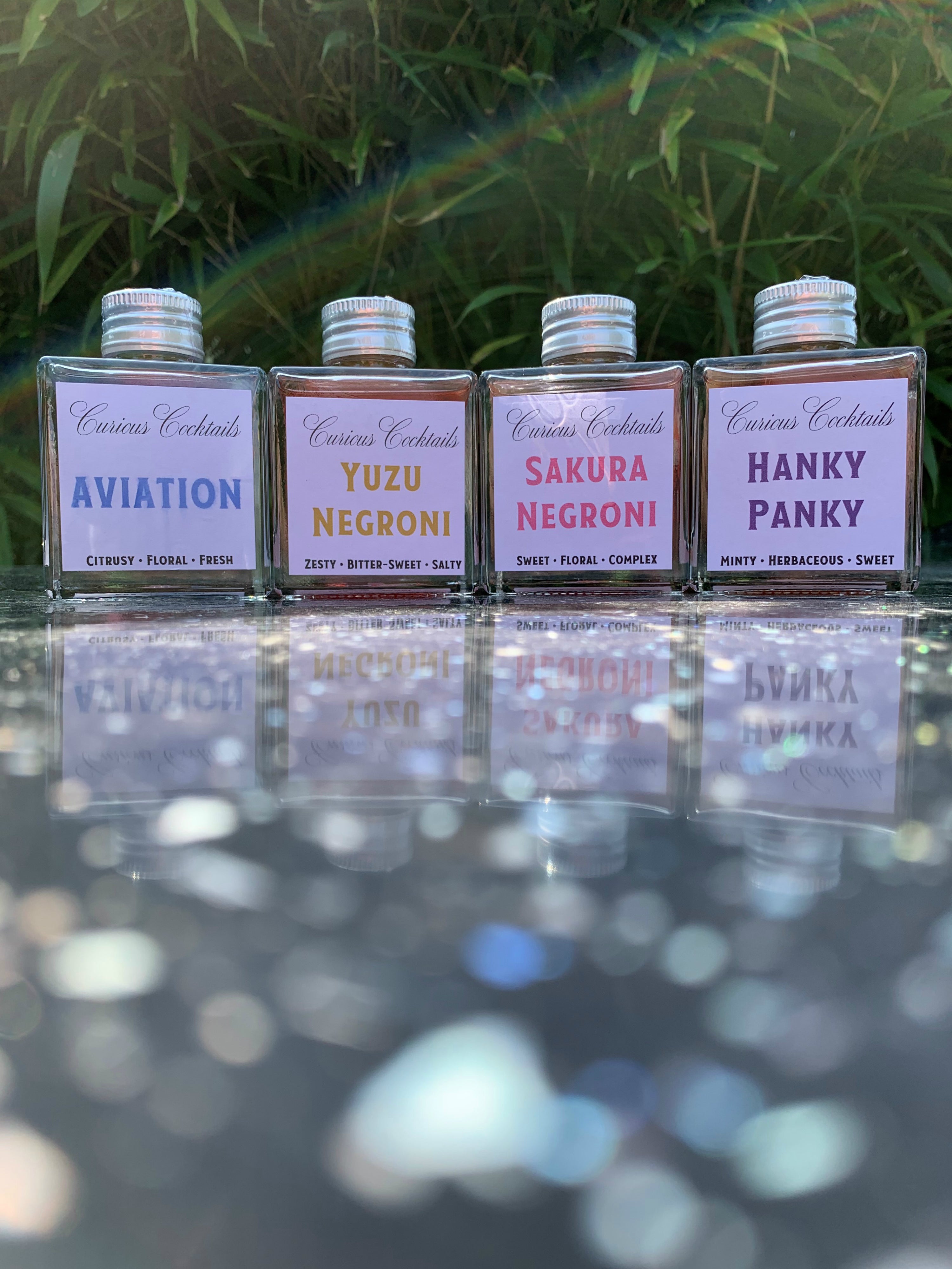 Curious Cocktails: Fab Four Set