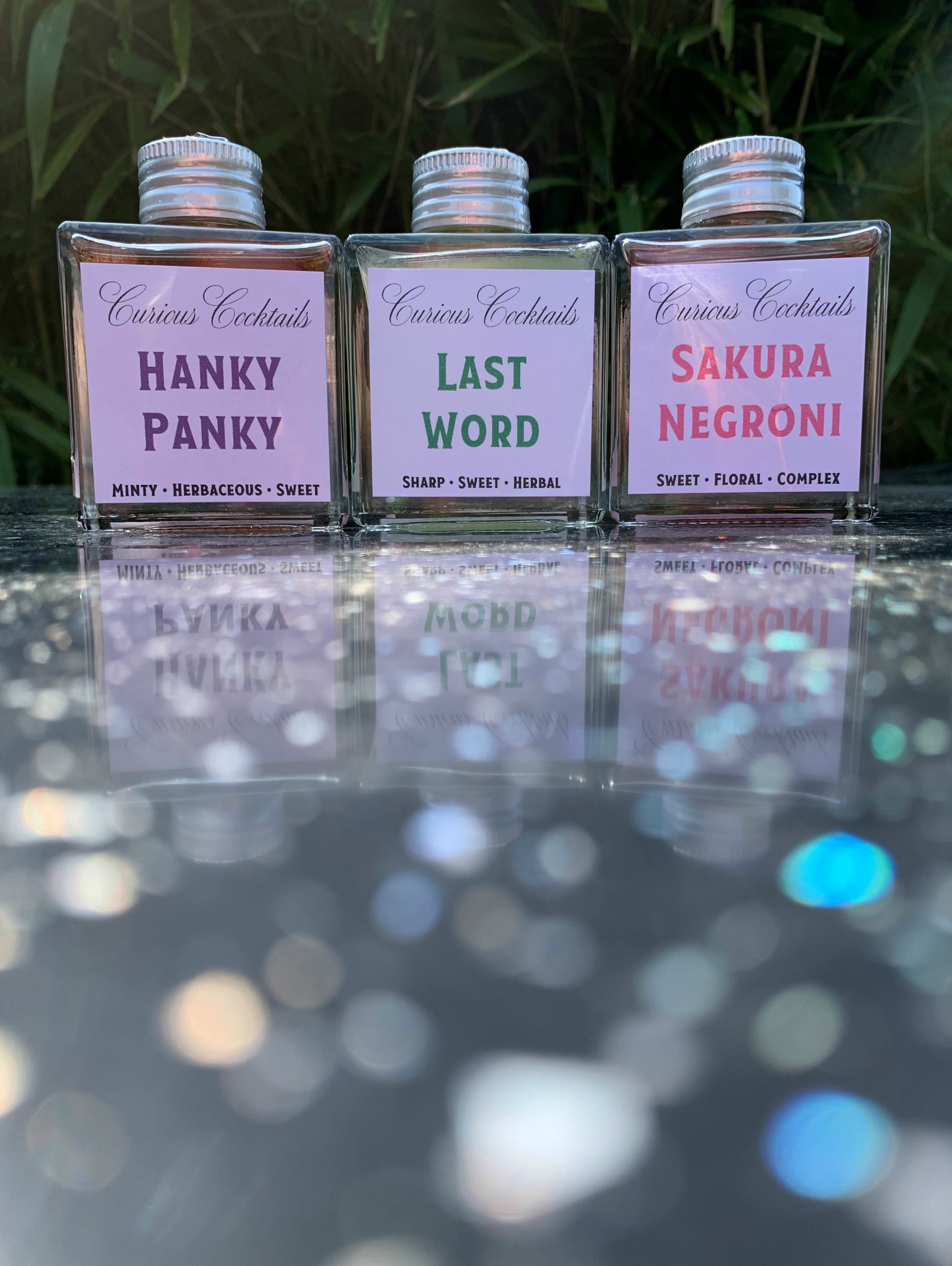 Curious Cocktails: Down with the Sweetness Triple Set