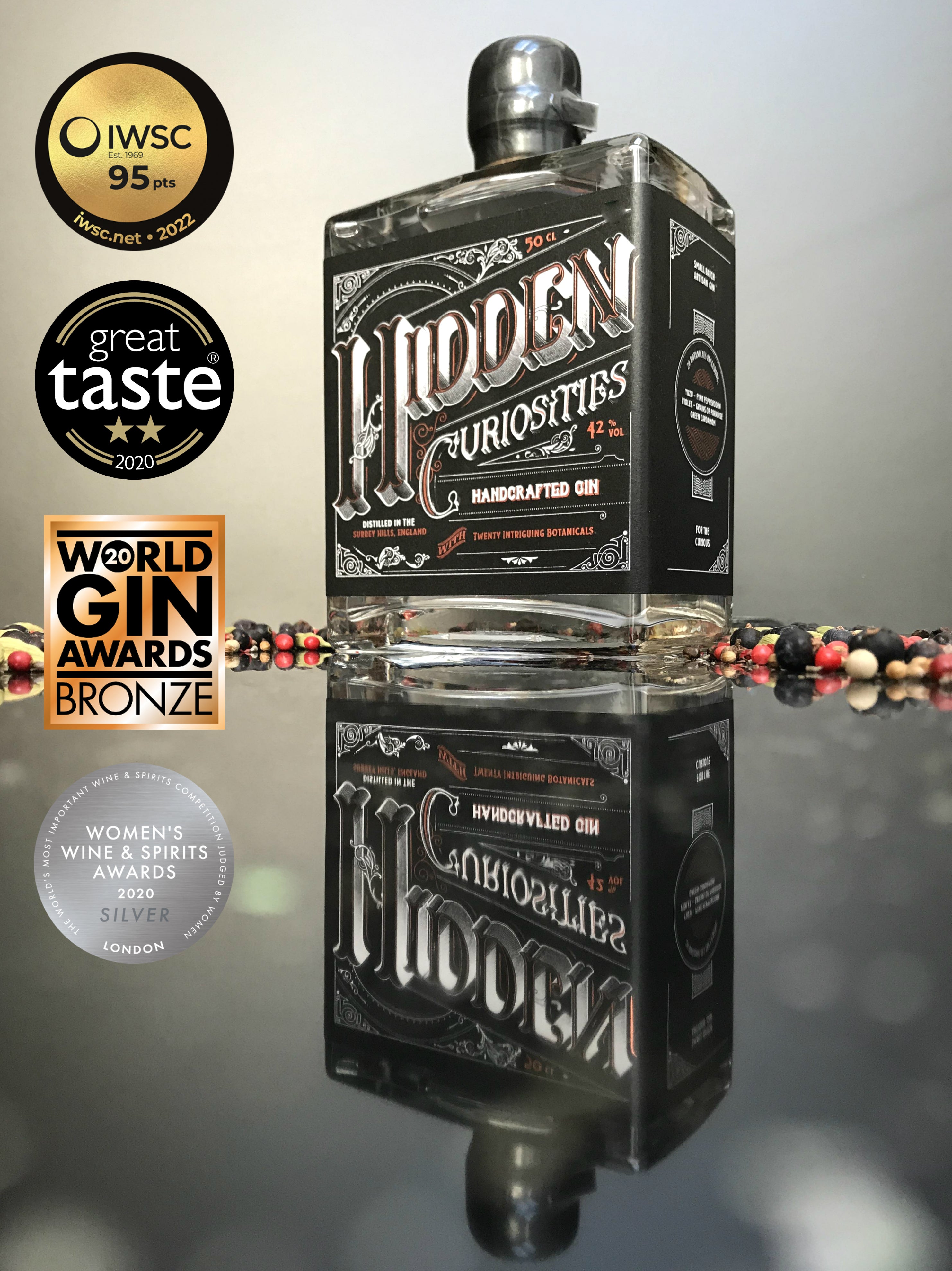 Hidden Curiosities Aromatic London Dry Gin Batch No. 7