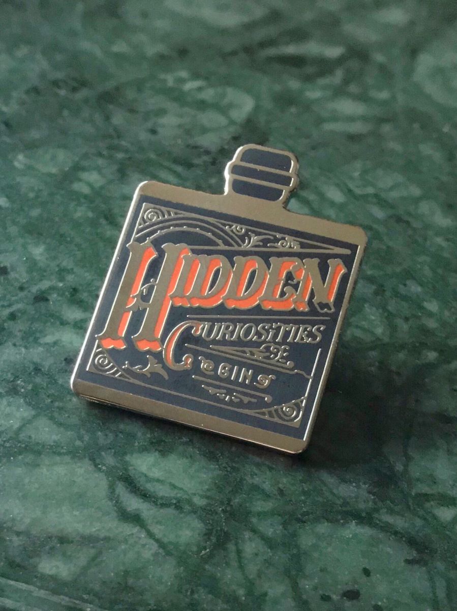 Hidden Curiosities x Aranami Gin Badge Set
