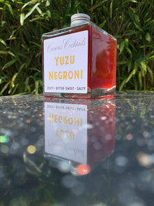 Curious Cocktails: Yuzu Negroni