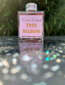 Curious Cocktails: Yuzu Negroni